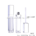 5 ml d&#39;emballage cosmétique en tube carré pour brillant à lèvres avec miroir et LED